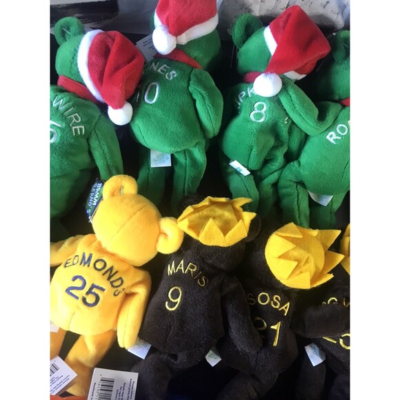 Bamm Beano's Lot Of 20 New NWT Baseball Player MLB Collection Beanie Free Ship - Picture 16 of 16